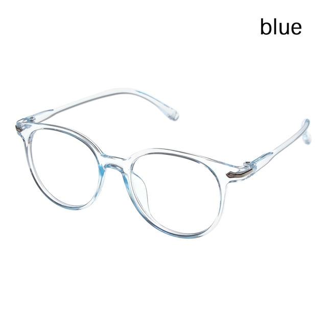 New Fashion Unisex Metal Vintage Round Glasses Oversized Glasses Frame Optical Eyeglass Frame Spectacles Vision Care Eyeglasses