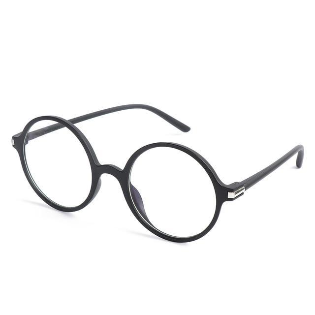 New Fashion Unisex Metal Vintage Round Glasses Oversized Glasses Frame Optical Eyeglass Frame Spectacles Vision Care Eyeglasses