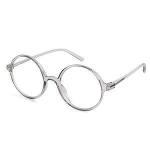 New Fashion Unisex Metal Vintage Round Glasses Oversized Glasses Frame Optical Eyeglass Frame Spectacles Vision Care Eyeglasses