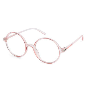 New Fashion Unisex Metal Vintage Round Glasses Oversized Glasses Frame Optical Eyeglass Frame Spectacles Vision Care Eyeglasses