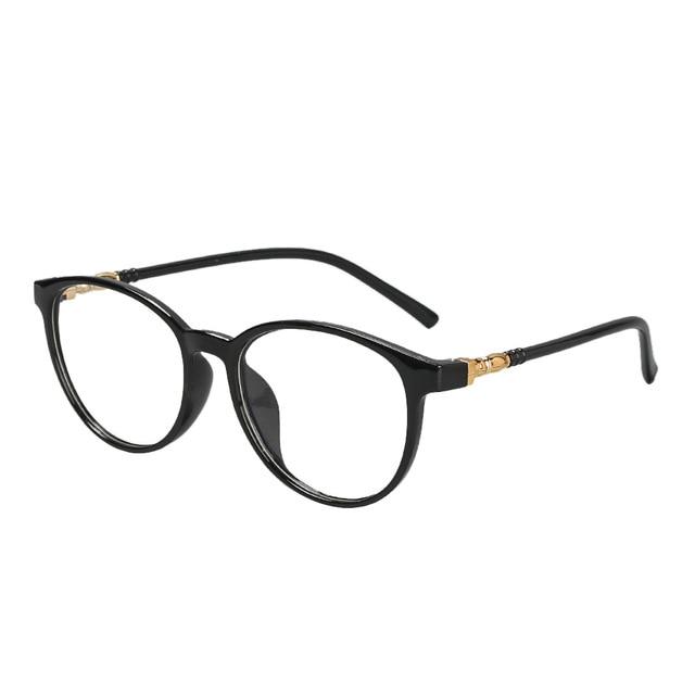 New Fashion Unisex Metal Vintage Round Glasses Oversized Glasses Frame Optical Eyeglass Frame Spectacles Vision Care Eyeglasses