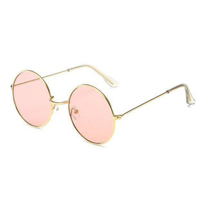 1 Pcs Sunglases Round novelty sunglasses women New Hip Hop Style Color Lenses Retro Glasses Summer Travel Trend Accessories