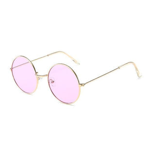 1 Pcs Sunglases Round novelty sunglasses women New Hip Hop Style Color Lenses Retro Glasses Summer Travel Trend Accessories